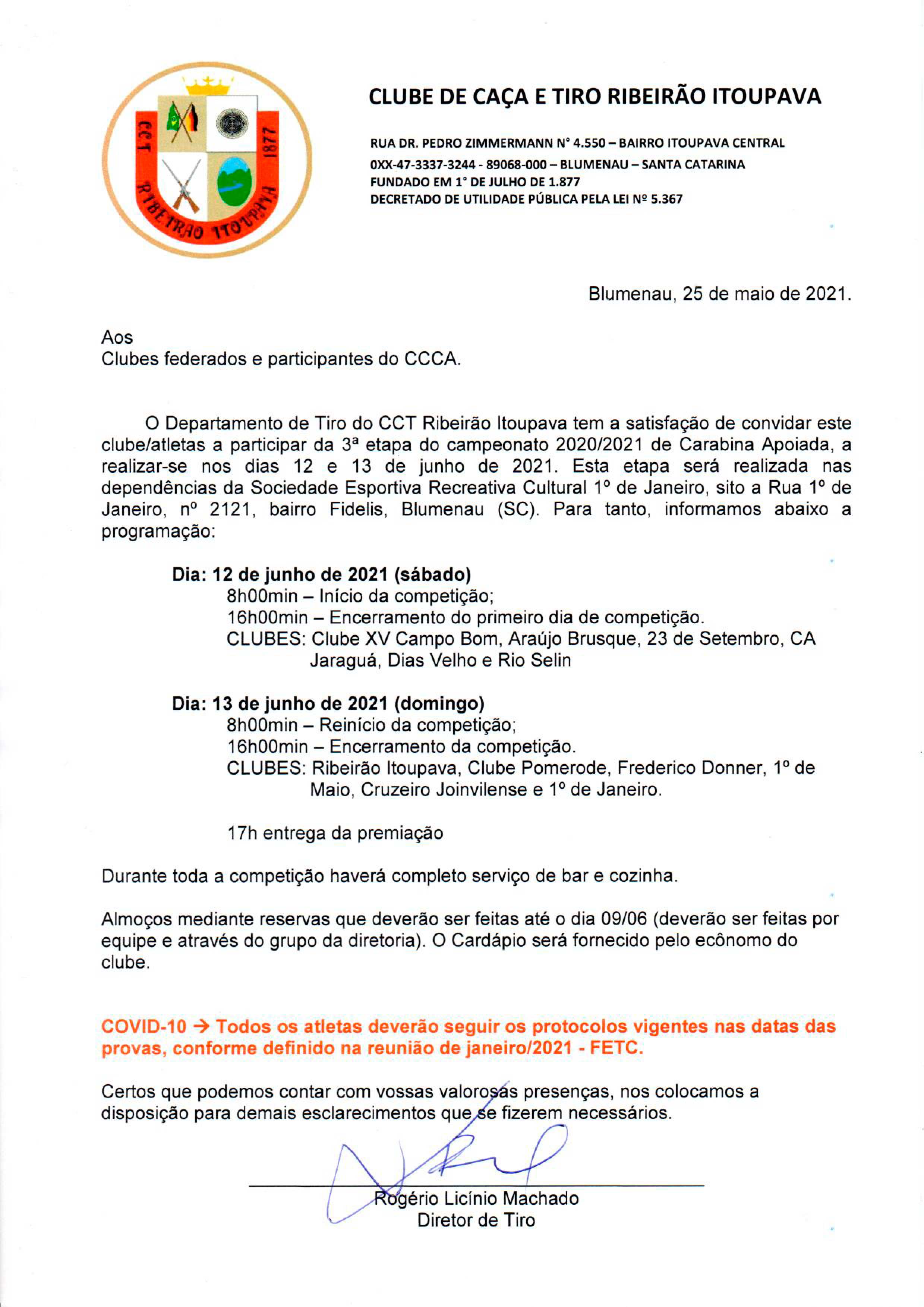 CONVITE 3ª ETAPA CCCA;
